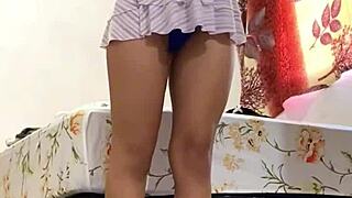 por favr dont tell my husband im such a horny nympho flashing my perfect latina body