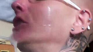 Fuckslut Vilja's Deepthroat Face Fuck With Sloppy Spit Domination