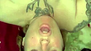 deepthroat makes me squirt then anal cum floods my screaming mouth