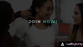 Curious how rivals Aften Opal and Scarlit Scandal end up tag-teaming in wet threesome?