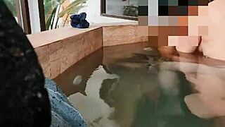 blonde short hair milf housewife flashes pussy to hubby friend for creampie cuckold fuck