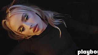 Big Ass Blonde Milf Anna Claire Clouds Poses Naked Bubble Butt Pussy Tease