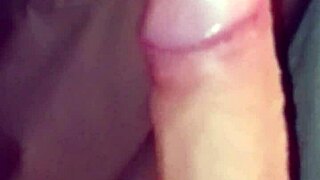 Solo amateur strokes small cock in homemade first-time masturbation session