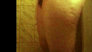 i can't stop spying on that perfect ebony ass in the shower