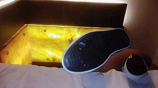 Cámara Oculta 18-Year-Old Morrita Bedroom Cum Swallow Miniskirt