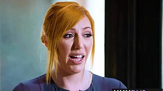 Redhead MILF Lauren Phillips Titty Fucks Best Client Hard