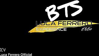 wow! submissive bambolina takes first anal pounding bent over doggystyle with monster cock creampie!