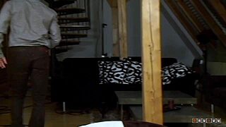 did that petite blonde lick every drop off his cock?