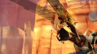 overwatch ashe hmv stick up ass shaking hentai music vid