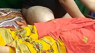 why's this indian bhabhi taking angry husband's massive cock so deep?