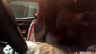 Busty Blonde Kendra Lee Ryan's Sloppy Public Blowbang