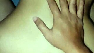 Indonesian beauty's body enjoyed in pouring rain seduction