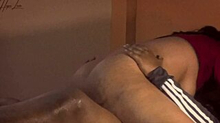 Big Booty Asian Girlfriend Bounces Curvy Ass on Huge Cock Cowgirl Till Creampie Overflow