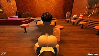 POV Monster Cock Slams Big Ass In Crowded Bar Fuck Frenzy!