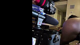 Darkchocolatebarbie shakes fat ass on BBC cowgirl with meta glasses view outdoors