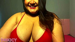 Horny Thick Latina Gives JOI Sucking Dildo While Stroking Instructions