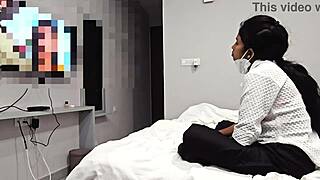 Beautiful Desi Girlfriend Enjoys Intimate Moments With Young Boyfriend