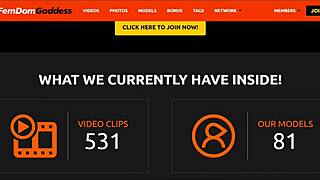 stephanie kim dominates with feet in interracial femdom