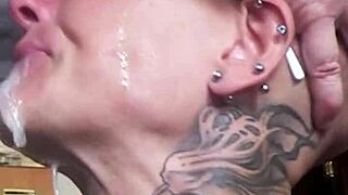 Fuckslut Vilja's Deepthroat Face Fuck With Sloppy Spit Domination