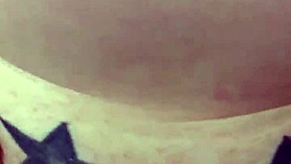 Redhead milf girlfriend's pierced nipples teased in homemade pussy sextape