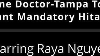 Doctor Tampa Forces Hitachi Orgasms on Raya Nguyen Patient!