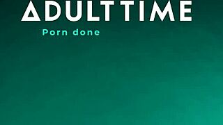 Alison Rey Lilly Bell lure petite Maya Woulfe into horny lesbian scissoring