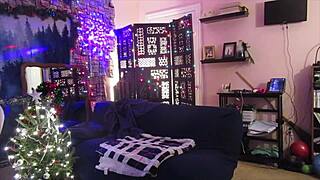 Picture hotwife Steffi grinding her pussy in plaid skirt cosplay dance homemade style