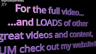 big n sexy britney's cumshot facial compilation drowns her in hot loads