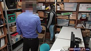i got caught shoplifting now this dude's punish fucking my tight teen ass so hard