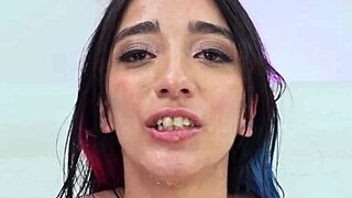 damn lunita galactica's gaping latina ass wrecked nonstop by huge dap