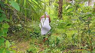 wild ebony bbw milf stepmom fucked hard doggystyle by huge black cock outdoors!!