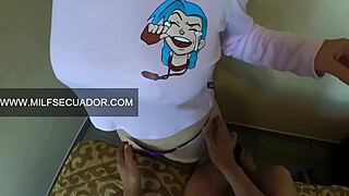 bought league of legends pijama cosplay to grab mommy attention 😈👀