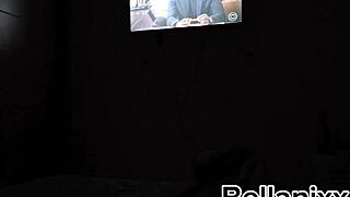 Step-Sister Sneaks In Late Night for Bedroom Domination Play