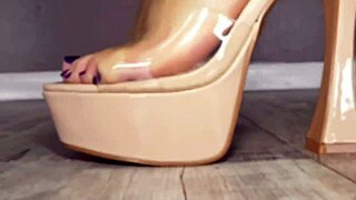 Sadie Humiliates Erica's First Time Tied Gagged Whipped and Barefoot Dominated