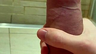Monster Cock Shower Cumshot Blast