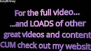 big n sexy britney's cumshot facial compilation drowns her in hot loads