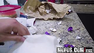 monica asis spanks her slobby latina roommate on sex tape