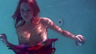 hey nikita vodorezova, why strip naked so fast underwater in public?