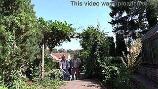 damn this unscripted gangbang rips clothes for busty blonde's nasty anal dp deepthroat outdoors!!