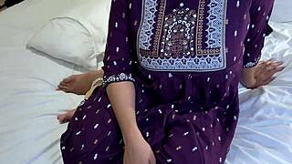 caught my indian milf sis masturbating so i spooned her huge ass brutal till orgasm on ranch