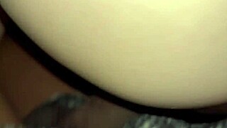 Latina Teen's Bubble Butt Bounces On BBC In Sideways POV Creampie While Moaning And Throwing Ass Back Close Up