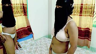 hot desi girls body massage turns into kitchen sex