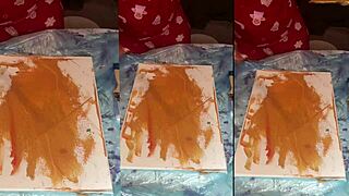 in big eyeglasses asmr acrylic nails bloom misty art part 1