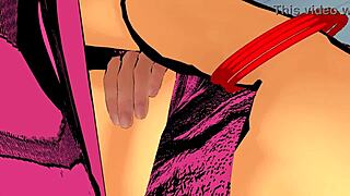 desperate for pussy relief she fucks her nephew hardcore with creampie finish