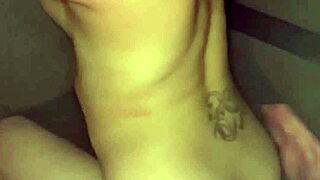 Young amateur whore watches her big tits bounce in homemade fuck compilation