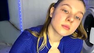 Horny teen fingers wet pussy in sexy outfits to massive orgasm!!