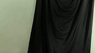 hey wanna peek at curvy brunette changing in silk satin dress wet pussy spreading solo?