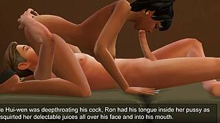 Innocent Teen's First Brothel Shift Turns Huge Cock Wild