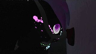 LITTLEVRSLUT Gulps Big Cock Then Rides Dildo Machine Hard