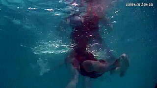 hey nikita vodorezova, why strip naked so fast underwater in public?